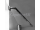 Aquatek GLASS R11 Rohový sprchový kút 100x80x195cm, jednokrídlové dvere, chróm, číre sklo