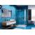 Aquatek TEKNO R34 Rohový sprchový kút 120x90x195cm, Ľ/P, posuvné dvere, chróm, číre sklo