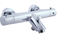 Arttec TERMO nástenná termostatická vaňová batéria bez príslušenstva 150 mm Chróm