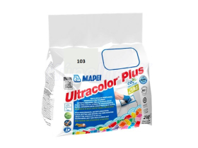 Mapei ULTRACOLOR PLUS 103 vodoodpudivá-protiplesňová škárovacia malta, mesačná biela 2kg