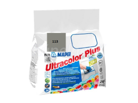 Mapei ULTRACOLOR PLUS 113 vodoodpudivá-protiplesňová škárovacia malta, cementovo šedá 2kg