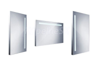 Nimco LED 1000 zrkadlo 600x1000mm, konštrukcia z hliníkového rámu 45mm, sklo zrkadla 5mm