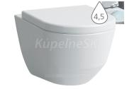 Laufen PRO RIMLESS WC závesné 53x36cm, bez oplachovacího kruhu, biela