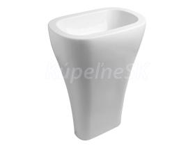 Kerasan AQUATECH keramické umývadlo volne stojacé do priestoru 60x85x40cm