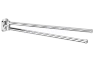 Aqualine RUMBA držiak uterákov otočný dvojitý 450mm, chróm RB121