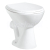 Aqualine WC misa 36x47cm, zadný odpad, biela