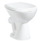 Aqualine WC misa 36x47cm, zadný odpad, biela