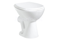 Aqualine WC misa 36x47cm, zadný odpad, biela