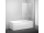 Ravak Vaňová zástena CVS2 pre Koncept 10°, 10CVS2-100 L white,Transparent
