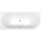 Polysan VIVA L asymetrická vaňa 185x80x47cm, biela 72099
