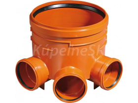 KG RVD-PPL šachtové dno DN315/160 3x odbočka