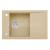 Alveus FORMIC 30 kuchynský granitový drez so sifónom 76x50 - G-55 Beige