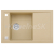 Alveus FORMIC 30 kuchynský granitový drez so sifónom 76x50 - G-55 Beige