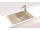 Alveus FORMIC 30 kuchynský granitový drez so sifónom 76x50 - G-55 Beige