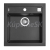 Alveus FORMIC 20 kuchynský granitový drez so sifónom 52x51 - G-05 Twilight 1103766