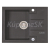 Alveus ROCK 30 kuchynský granitový drez so sifónom 59,5x47,5 - G-05 Twilight 1107848