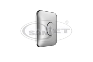 Sanjet rotačná tryska podomietková zaoblené rohy 8,5x8,5 cm, ABS plast, chrómová