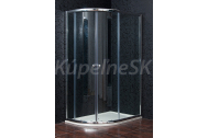 Arttec ARTTEC KLASIK 80x120 P clear NEW a vanička STONE 1280R Pravý - Sprchový set