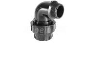 PE Koleno 90° tlakové PN16, vonkajší závit GMG O 32x1