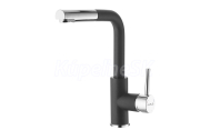 Alveus SIROS kuchynská vodovodná batéria v kombinácii G-91 Black/chróm