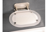 Ravak CHROME Sedátko do sprchy CLEAR/STAINLESS, sklopné