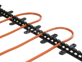Sapho Plastová T-lišta pre fixáciu kábla, 50cm