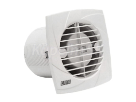 Cata B-12 PLUS T kúpeľňový ventilátor s časovačom, 20W, potrubie 120mm, biela