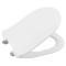 Sapho EDITA WC sedátko, SLIM, Soft Close, biela