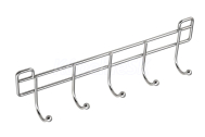 Aqualine Chrom LINE 5 háčik, chrómový 37055