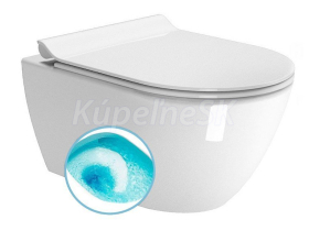 GSI PURA závěsná WC mísa, Swirlflush, 55x36 cm, bílá ExtraGlaze