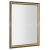 Sapho BOHEMIA zrkadlo v drevenom ráme 686x886 mm, zlatá