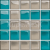 Cersanit UNIVERSAL GLASS DECORATION Azure/Dark Beige Mosaic D New 14,8X14,8 mozaika,1.tr.