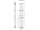 Sapho COLONNA vykurovacie teleso 298x1800mm, bridlica s texturou