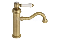 Sapho VIENNA stojánkova umývadlová batéria s výpusťou, bronz