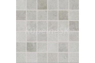 RAKO FORM mozaika - set 30x30 cm, šedá-matná, DDR05696 DDR05696