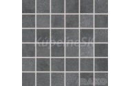 RAKO FORM mozaika - set 30x30 cm, tmavošedá-matná, DDR05697 DDR05697