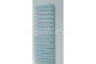 ZEHNDER Roda Spa Asym designový kúpeľňový radiátor, 1183 x 550 mm, biely, výkon 424W,ľavý