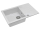Alveus ROCK 130 kuchynský granitový drez so sifónom 78x48 - G-11 White