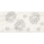 Cersanit TEXTILE FLOWER White Inserto Flower 29,7X60 obklad-dekor, WD430-001,1.tr.