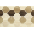 Cersanit MOSA Cream Inserto Geo Cubes 25X40 obklad-dekor, WD399-008,1.tr.