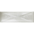Cersanit UNIVERSAL GLASS DECORATION White Inserto New 9,9X29,7 obklad-dekor OD660-104,1.tr
