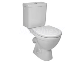 Jika LYRA PLUS WC-kombi stojace, šikmý odpad, bočné napúšťanie