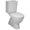 Jika LYRA PLUS WC-kombi stojace, zvislý odpad, bočné. napúšťanie, hlboké splachovanie 2413