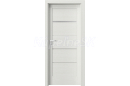 PORTA Doors SET Rámové dvere VERTE HOME G.1 so sklom, 3D fólia Wenge white + zárubeň