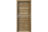 PORTA Doors SET Rámové dvere VERTE HOME G.2 so sklom, 3D fólia Agát medový + zárubeň