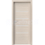 PORTA Doors SET Rámové dvere VERTE HOME G.4 so sklom, fólia Orech bielený + zárubeň