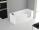 Santech-Novellini IRIS hydromasážna vaňa 180x85, Pravá