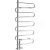 Sapho CARISMA Vykurovacie teleso 500x1000mm, 210 W, chróm
