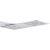 Sapho SLIM hlavová sprcha zo steny s kaskádou 220x500x2,4mm, leštená nerez