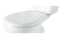 Cersanit SOLARI WC sedátko duroplast, antibakteriálne, Biela K98-0044